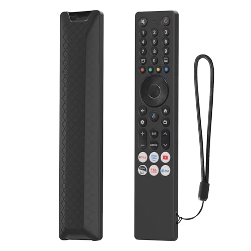 FTRONGRT Hülle Kompatibel mit TCL RC833A, Anti-Drop und Anti-Kollision, Flexibles Silikon Fernbedienung Schutzhülle. Schwarz FTRONGRT Hülle Kompatibel mit TCL RC833A, Anti-Drop und Anti-Kollision, Flexibles Silikon Fernbedienung Schutzhülle. Schwarz von FTRONGRT