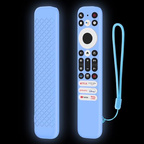 FTRONGRT Hülle Kompatibel mit TCL RC902V/802NU1, Flexibles Silikon, Anti-Drop und Anti-Kollision, Fernbedienung Schutzhülle.Leuchtendes Blau FTRONGRT Hülle Kompatibel mit TCL RC902V/802NU1, Flexibles Silikon, Anti-Drop und Anti-Kollision, Fernbedienung Schutzhülle.Leuchtendes Blau von FTRONGRT