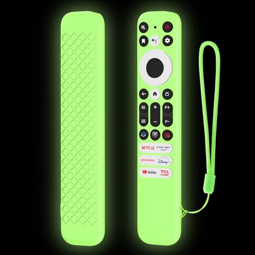 FTRONGRT Hülle Kompatibel mit TCL RC902V/802NU1, Flexibles Silikon, Anti-Drop und Anti-Kollision, Fernbedienung Schutzhülle.Leuchtendes Grün FTRONGRT Hülle Kompatibel mit TCL RC902V/802NU1, Flexibles Silikon, Anti-Drop und Anti-Kollision, Fernbedienung Schutzhülle.Leuchtendes Grün von FTRONGRT