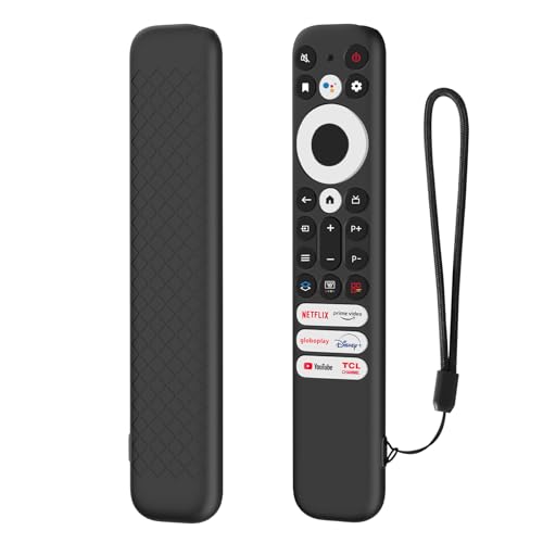 FTRONGRT Hülle Kompatibel mit TCL RC902V/802NU1, Flexibles Silikon, Anti-Drop und Anti-Kollision, Fernbedienung Schutzhülle.Schwarz FTRONGRT Hülle Kompatibel mit TCL RC902V/802NU1, Flexibles Silikon, Anti-Drop und Anti-Kollision, Fernbedienung Schutzhülle.Schwarz von FTRONGRT
