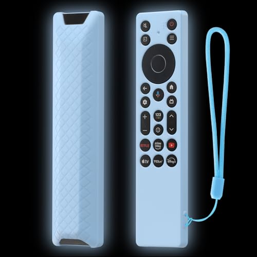 FTRONGRT Hülle Kompatibel mit TCL RC923A / TCL RC813A, Anti-Drop und Anti-Kollision, Flexibles Silikon Fernbedienung Schutzhülle. Leuchtendes Blau FTRONGRT Hülle Kompatibel mit TCL RC923A / TCL RC813A, Anti-Drop und Anti-Kollision, Flexibles Silikon Fernbedienung Schutzhülle. Leuchtendes Blau von FTRONGRT