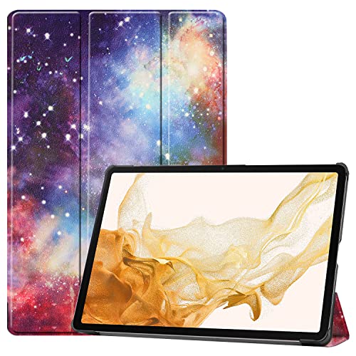 FTRONGRT Hülle für Samsung Galaxy Tab S9 Plus Tablette,Ultradünne, Exquisite Erscheinung,mit Standfunction,für Samsung Galaxy Tab S9 Plus Tablette -Milchstraße von FTRONGRT