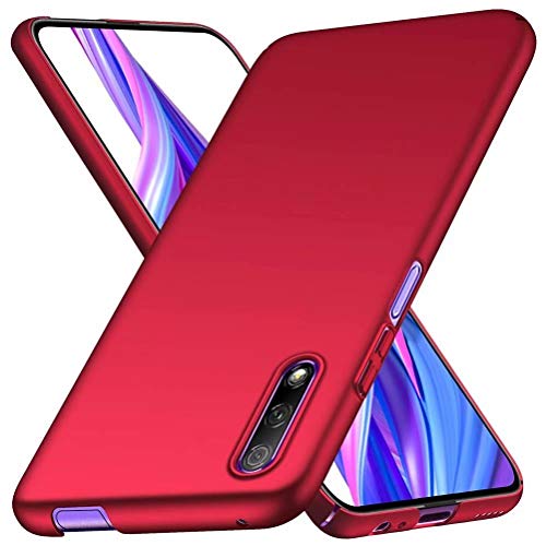 FTRONGRT Hülle für iPhone 13 Mini, [Ultra Dünn] [Leicht] [Anti-Kratzer] Stoßstange Hardcase Handyhülle für iPhone 13 Mini-Rot von FTRONGRT