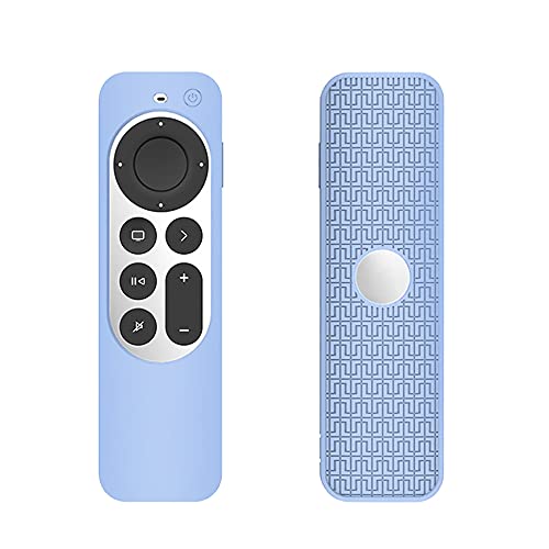 FTRONGRT Silikone Schutzhülle für Apple TV 4K 2021 Fernbedienung, Flexibles Silikon, Anti-Drop und Anti-Kollision, Hülle für Apple TV 4K 2021 Fernbedienung.Himmelblau FTRONGRT Silikone Schutzhülle für Apple TV 4K 2021 Fernbedienung, Flexibles Silikon, Anti-Drop und Anti-Kollision, Hülle für Apple TV 4K 2021 Fernbedienung.Himmelblau von FTRONGRT