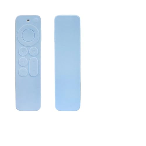 FTRONGRT Silikone Schutzhülle für Apple TV 6 Fernbedienung, Flexibles Silikon, Anti-Drop und Anti-Kollision, Hülle für Apple TV 6 Fernbedienung.Himmelblau FTRONGRT Silikone Schutzhülle für Apple TV 6 Fernbedienung, Flexibles Silikon, Anti-Drop und Anti-Kollision, Hülle für Apple TV 6 Fernbedienung.Himmelblau von FTRONGRT