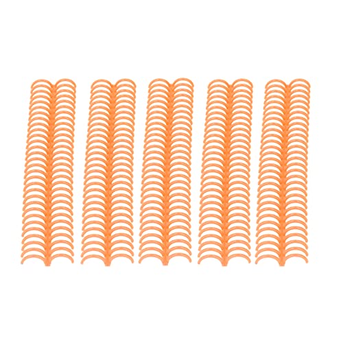 10 Pcs 22 Mm Innendurchmesser Kunststoffbindungs ​​Wirbel (ORANGE) von FTVOGUE