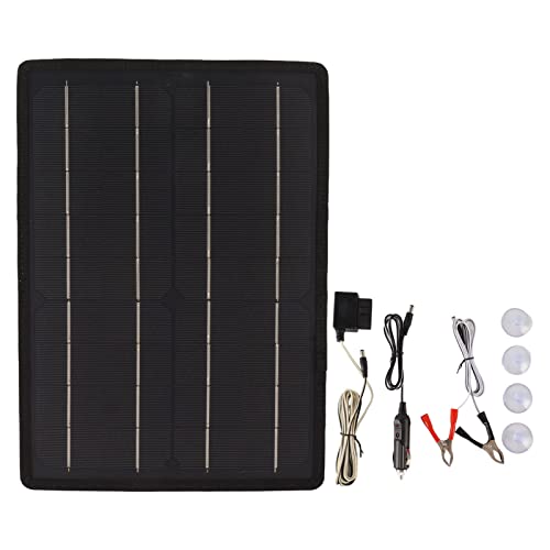 20 W Solarladegerät Solarpanel Außenaufladung mit Riemen OBD-Stecker 4 Saugnäpfe für Handy Tablet Auto von FTVOGUE