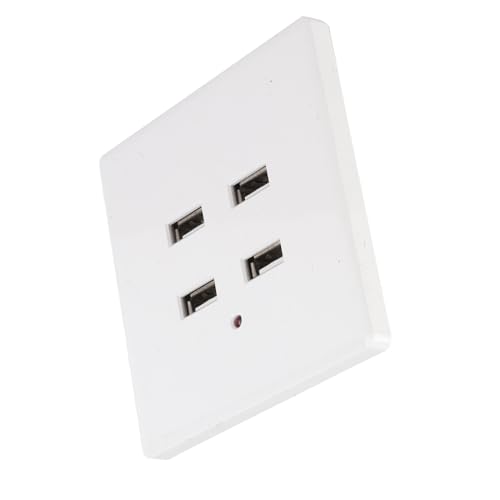 220 v weiss 4 Ports USB-Steckdose für iPad Android Tablet Powerbank 220 v weiss 4 Ports USB-Steckdose für iPad Android Tablet Powerbank von FTVOGUE