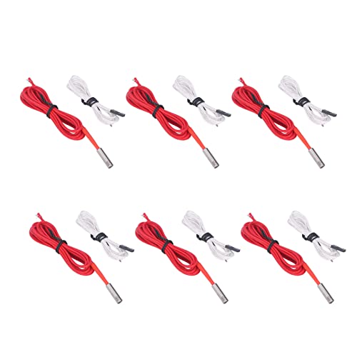 3D -Drucker -Hotend Kit Langlebig 6pcs 12V 40W Heizrohrrohr und Thermistor für Ender 3 Modelle Material: ABS, Edelstahl für 3D Druckerzubehör von FTVOGUE