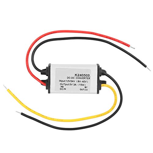 DC-DC 12V/24V auf 5V 3A Abwärtswandler Spannungswandler Spannungsregler Reduzierer von FTVOGUE