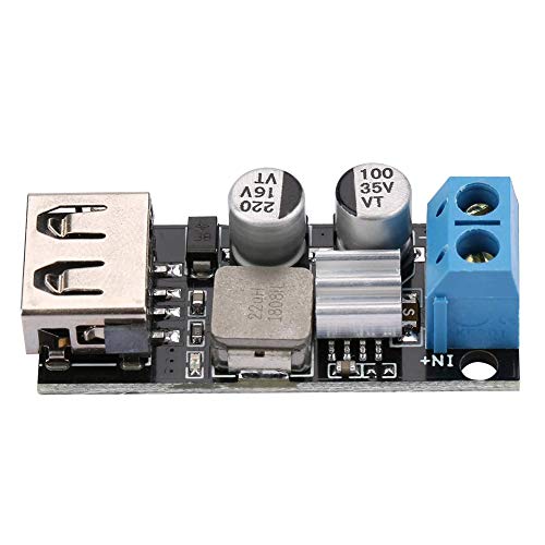 DC-DC Spannung Stromversorgung Buck Modul 12V 24V bis 5V QC3.0 USB Schnellladung für Handy Autoladegerät von FTVOGUE