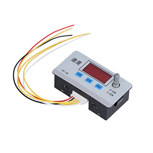 Digital Display Stepper Motor Treiber CW CCW Impulsmotoren Controller -Board für DC8~24 V mit Echtzeitgeschwindigkeits -Update für Stepper Motor Speed ​​Control Modul von FTVOGUE