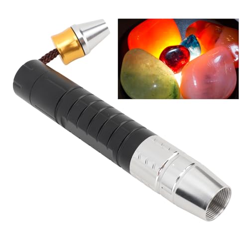 Edelstein-Identifikationsleuchten Aluminiumlegierung USB Typ C UV-weißes Gelbes Licht 3-in-1-LED-365-nm-Taschenlampe mit Endschalter für Edelsteine Jade Edelstein-Identifikationsleuchten Aluminiumlegierung USB Typ C UV-weißes Gelbes Licht 3-in-1-LED-365-nm-Taschenlampe mit Endschalter für Edelsteine Jade von FTVOGUE