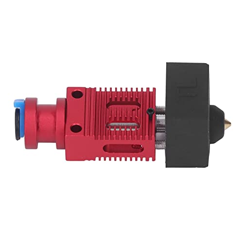 Extruder Hotend Kit Effiziente Aluminiumlegierung Messing Hotend für Ender 3 Pro 3D -Drucker, Einfache Installation für 3D -Drucker -Enthusiasten (Rot) von FTVOGUE