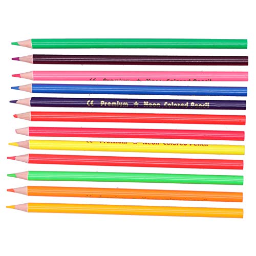 FTVOGUE Dickes Bleistift -Bleistift -Kit, Ideal für Künstler und Fans (Fluoreszierende Blei) von FTVOGUE