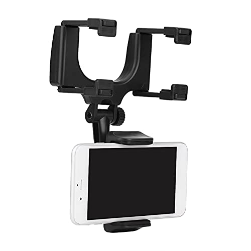 Handyhalterung für Auto, Verstellbarer Rückspiegel Handyhalterung Universal Rückspiegelhalterung für IPhone Samsung HTC GPS Smartphone von FTVOGUE