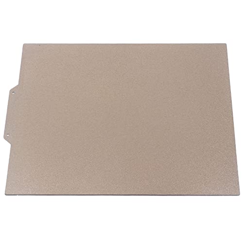 PEI Magnetic Doppy Sided Feder Stahlbettplattform für VYP 3D -Druck mit Zuckerguss -Effekt für PLA ABS TPU -Nylon, 265x250mmmm von FTVOGUE