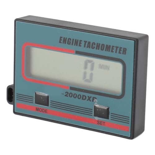 Tachometer LCD -Display für Digitale Induktion - Timing -Messgerät für Kleine Motors für Kettensägen und Segelflugzeuge - für Mechaniker und Hobbyisten von FTVOGUE