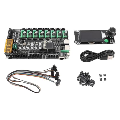 Upgrade-Steuerplatine für V2 32 Bit, 8-Achsen-Steuerung 3D-Drucker-Controller-Platine mit Mini12864 V3 LCD-Bildschirm Dynamo von FTVOGUE