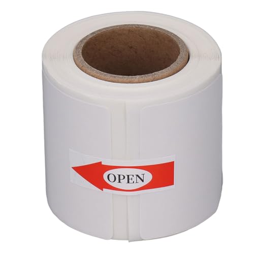 FTVOGUE Wasserdichtes Klebstoff -Wärmepapierrolle, Kratzfestes Blanketikettpapier für Kleidung Food Barcode Preisbezeichnungen, Tintenless -Druckpapier (40x30mm 220 Blätter) von FTVOGUE