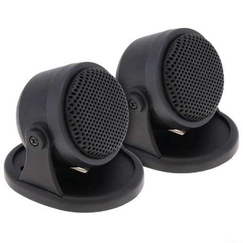 FUBESK Mini-Hochtöner-Lautsprecher, 2 Stück, Hochfrequenz-Kuppel-Lautsprecher für Auto-Audio FUBESK Mini-Hochtöner-Lautsprecher, 2 Stück, Hochfrequenz-Kuppel-Lautsprecher für Auto-Audio von FUBESK
