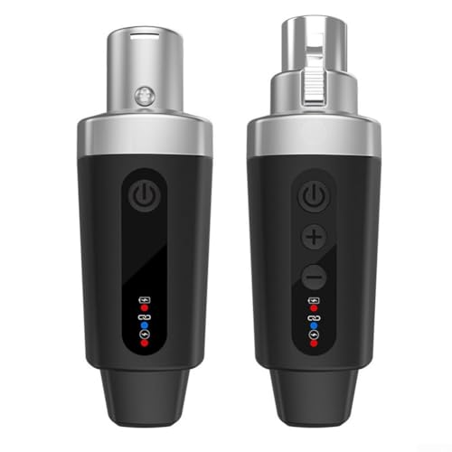 FUBESK Tragbarer 2 4 GHz Wireless für Mikrofon-Konverter mit einfacher Einrichtung für DynaFor Mic Audio Capture (1 in 1) von FUBESK