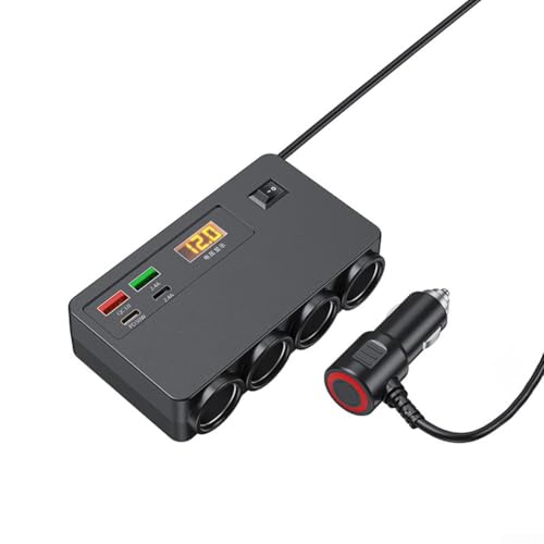 Multi-Port Kfz-Ladegerät Wechselrichter für DC 12V/24V, effiziente Stromversorgung für Familienreisen von FUBESK