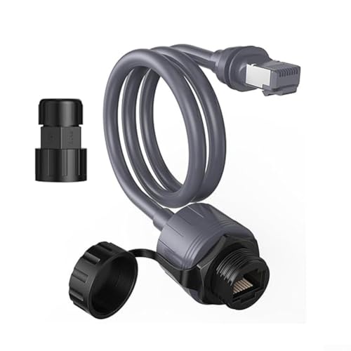 Netzwerk-Ethernet-Adapter für Starlink V3, für RJ45-Koppler für Gen 3, wasserdichtes Outdoor-Design für Dish Antennen (1 Stück) von FUBESK