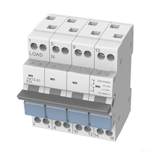 Zuverlässige Stromquellenübertragung mit für Grid- und Generator-kompatiblen manuellen Schalter (YMTS-63 4P 40A) von FUBESK