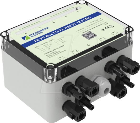 FBE 758473 - Photovoltaik-Ableiter, für zwei Strings, MC4 von FUCHSBERG ELECTRIC