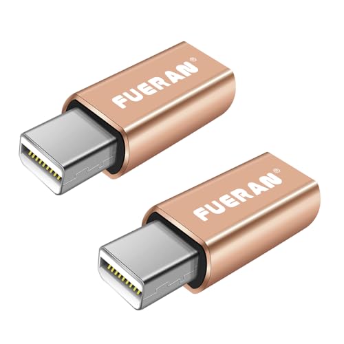 FUERAN Dummy Plug Headless Ghost Display Emulator Premium Aluminum PC（Fit Headless-1920x1080 New 4RD@60Hz） (MINI DP-2P) von FUERAN