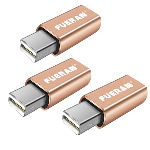 FUERAN Dummy Plug Headless Ghost Display Emulator Premium Aluminum PC（Fit Headless-1920x1080 New 4RD@60Hz） (Mini DP-3P) von FUERAN