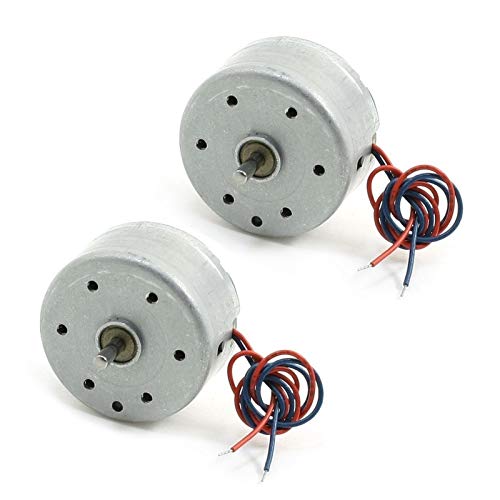 DC 1,5–9 V Mikroelektronischer Starter, for CD-DVD-Player, 2 Stück RC300 6000 U/min, Zubehör FUZEGRDLI von FUERLI