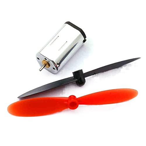 Micro Toy N30 DC elektronischer Anlasser + 55 mm AB Propeller 3V 3,7V elektronischer Hochgeschwindigkeitsstarter, elektronischer Anlasser for Modellflugzeuge, elektronischer Anlasser for DIY-Spielzeug von FUERLI