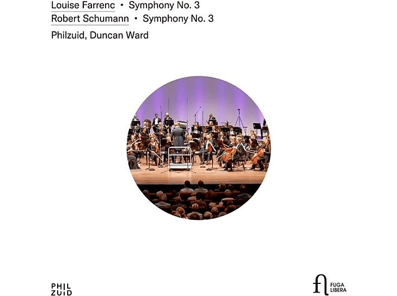 Philzuid, Duncan Ward - Farrenc: Symphony No. 3 Schumann: (CD) von FUGA LIBER