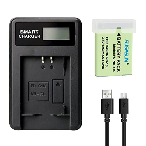 FUGASUN 1 Stück 1250 mAh NB-13L NB13L Akku mit Ladegerät für PowerShot G7 X Mark III, G7 X Mark II, G9 X Mark II, G1 X Mark III, G5 X, G5 X Mark II, G7 X, G9 X, SX620 HS, SX720 HS, SX730 HS, SX740 HS FUGASUN 1 Stück 1250 mAh NB-13L NB13L Akku mit Ladegerät für PowerShot G7 X Mark III, G7 X Mark II, G9 X Mark II, G1 X Mark III, G5 X, G5 X Mark II, G7 X, G9 X, SX620 HS, SX720 HS, SX730 HS, SX740 HS von FUGASUN