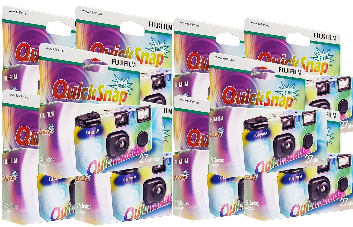 FUJIFILM 10 x Einwegkamera Fuji Quick Snap Einwegkamera von FUJIFILM