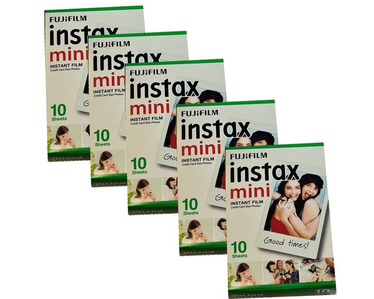 FUJIFILM 5 x Fuji Instax Mini Film je 10 Bilder für Sofortbildkamera FUJIFILM 5 x Fuji Instax Mini Film je 10 Bilder für Sofortbildkamera von FUJIFILM