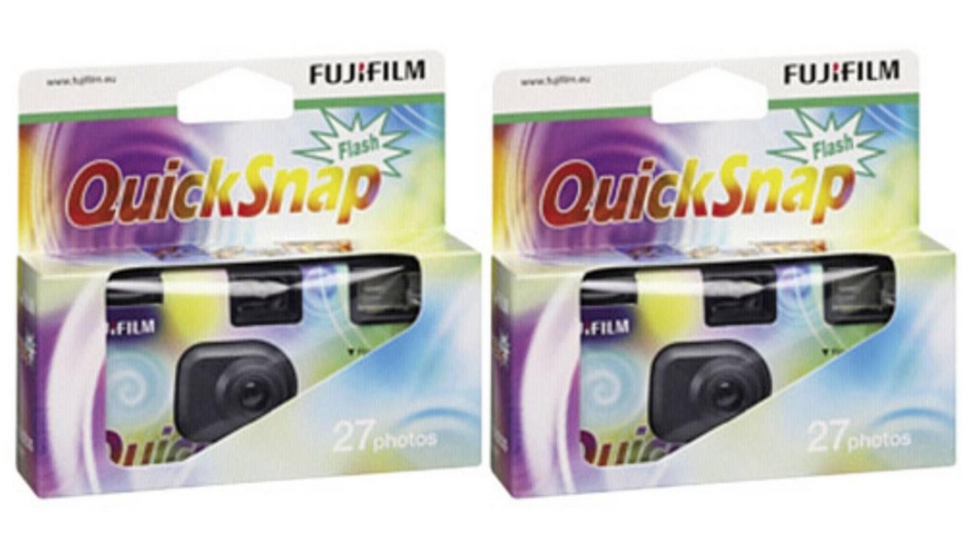 FUJIFILM Farbnegativfilm »Fuji Quicksnap Flash Wave Doppelpack« von FUJIFILM
