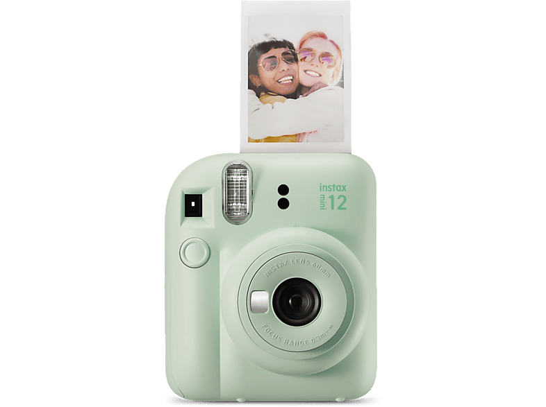 FUJIFILM INSTAX mini 12 Sofortbildkamera, Mint Green von FUJIFILM