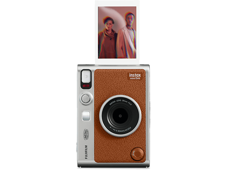 FUJIFILM INSTAX mini Evo Sofortbildkamera, Brown FUJIFILM INSTAX mini Evo Sofortbildkamera, Brown von FUJIFILM