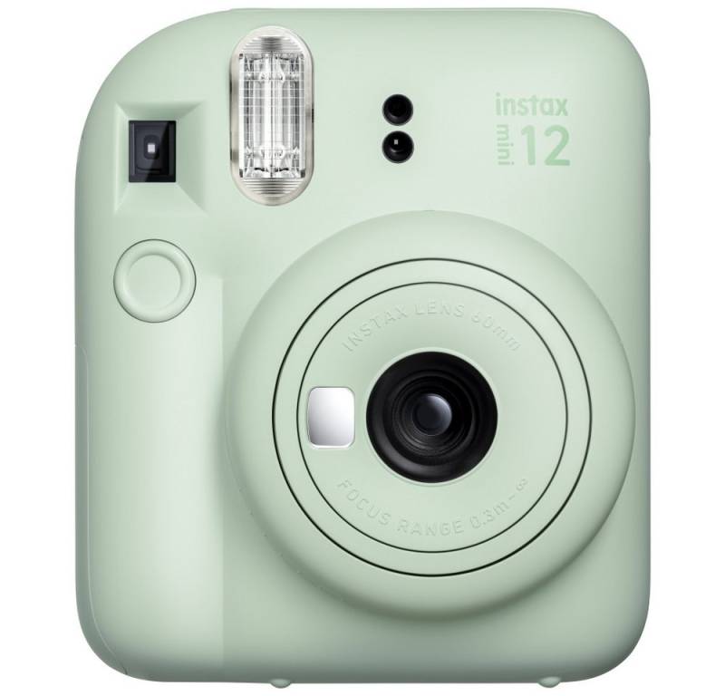FUJIFILM Instax Mini12 mint-green Film-Set für 10 Aufnahmen Sofortbildkamera Sofortbildkamera von FUJIFILM