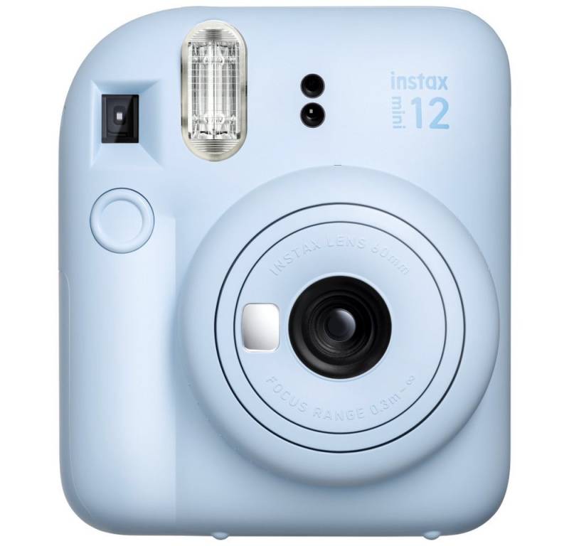 FUJIFILM Instax Mini12 pastel-blue Filmset für 10 Aufnahmen Sofortbildkamera Sofortbildkamera von FUJIFILM