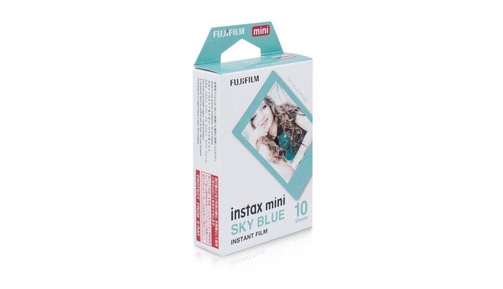 FUJIFILM Sofortbildfilm Fujifilm Instax Film Mini blue frame FUJIFILM Sofortbildfilm Fujifilm Instax Film Mini blue frame von FUJIFILM