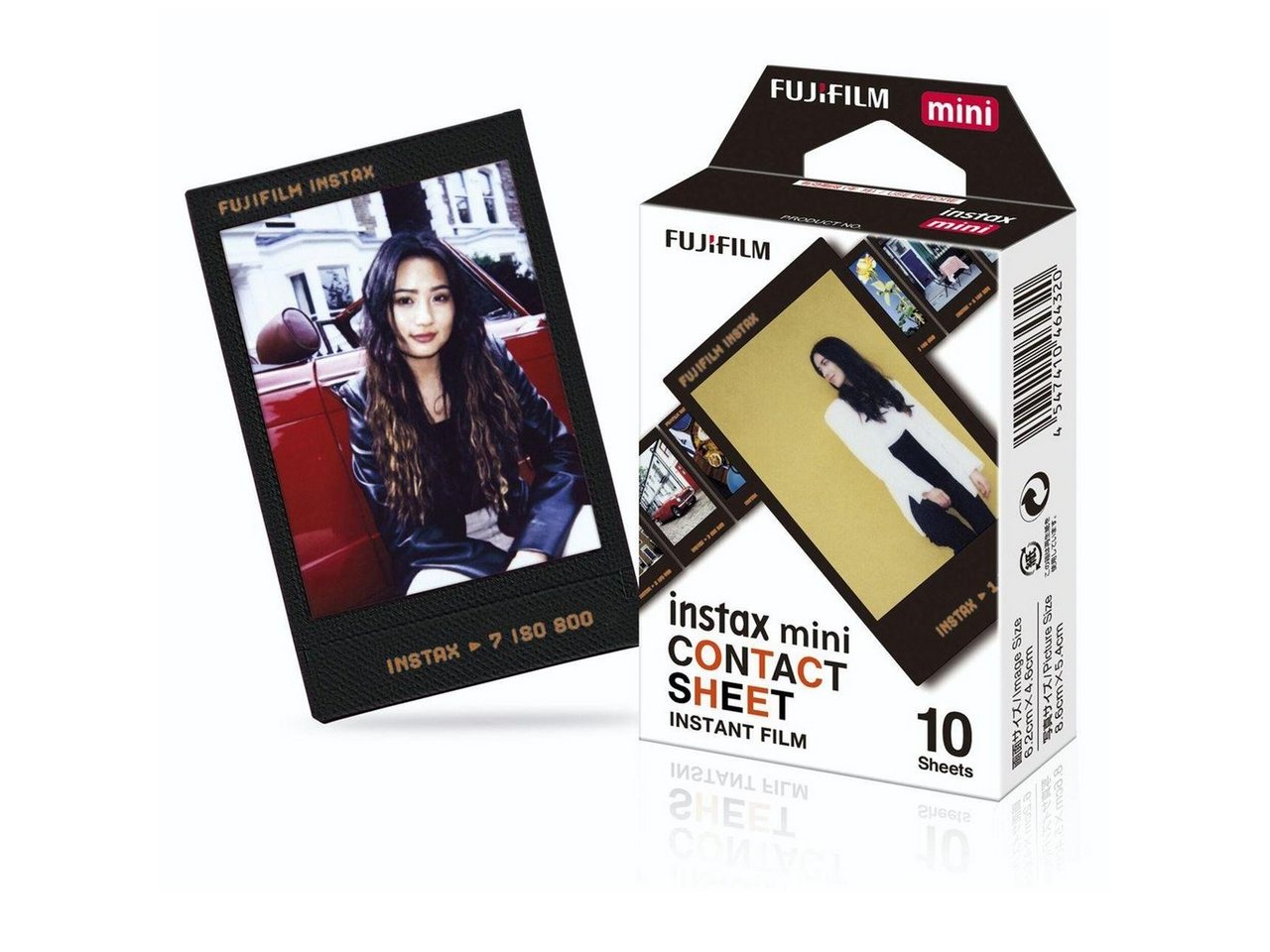 FUJIFILM Sofortbildfilm »Fujifilm Instax Mini Film Contact Sheet Color« von FUJIFILM