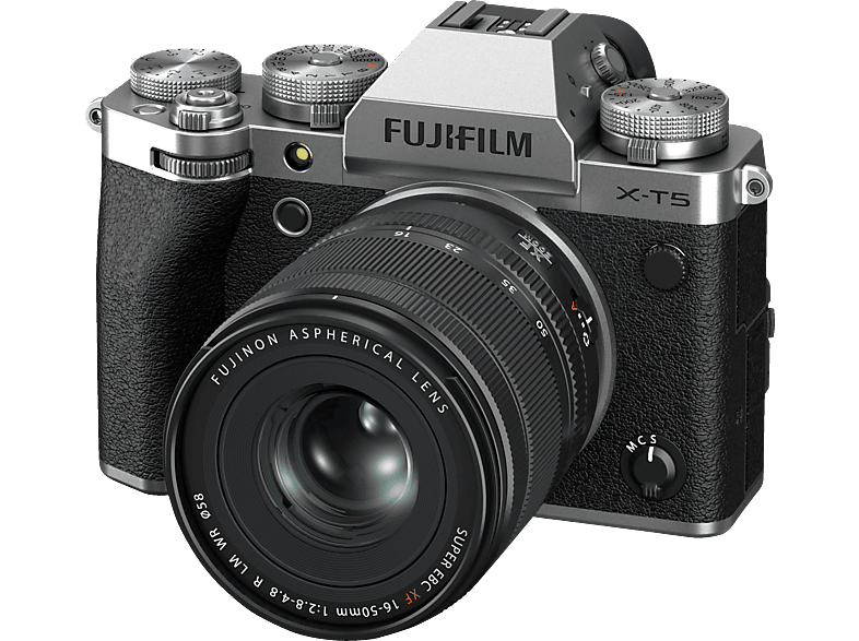 FUJIFILM X-T5 + XF16-50MMF2.8-4 R LM OIS Kit Spiegellose Systemkamera mit Objektiv 16-50 mm, 7,62 cm Display FUJIFILM X-T5 + XF16-50MMF2.8-4 R LM OIS Kit Spiegellose Systemkamera mit Objektiv 16-50 mm, 7,62 cm Display von FUJIFILM