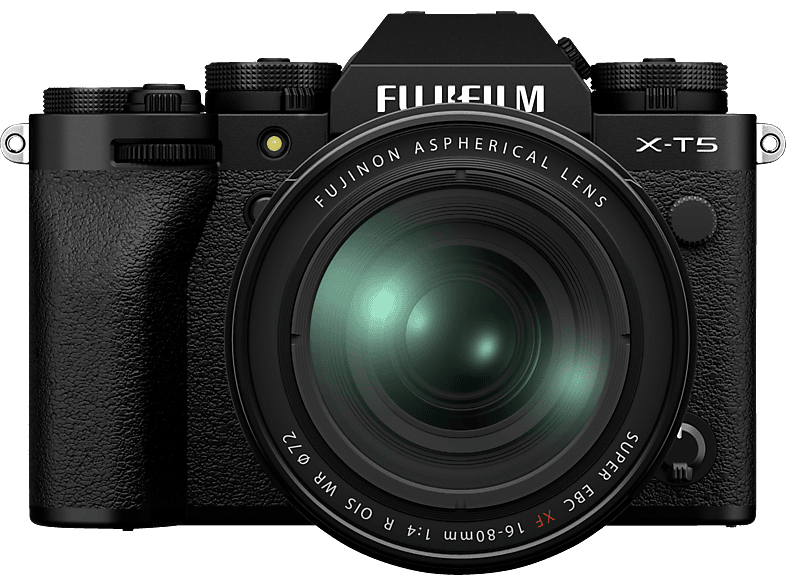 FUJIFILM X-T5 Kit Spiegellose Systemkamera mit Objektiv 16 - 80mm, 7,6 cm Display Touchscreen von FUJIFILM