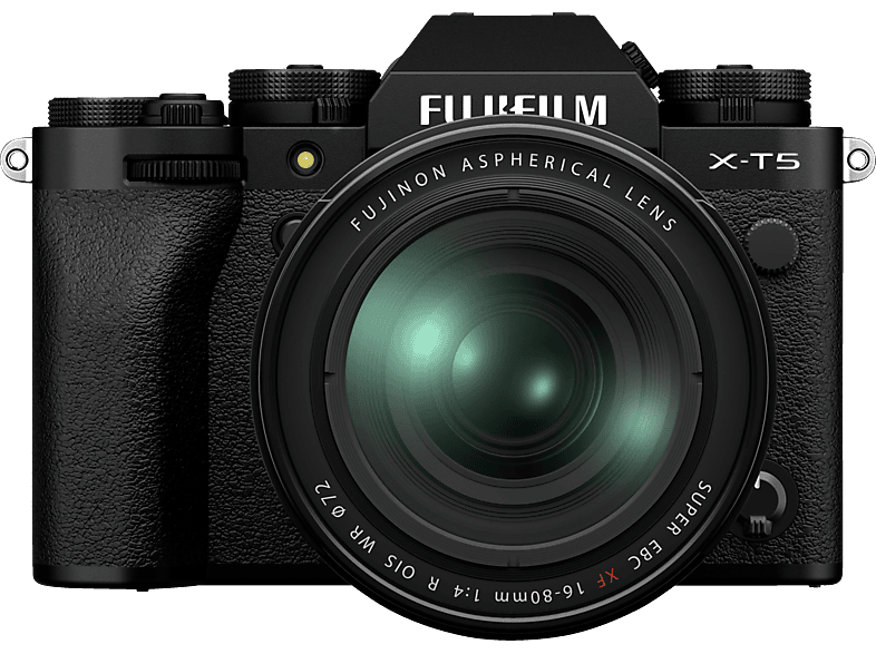 FUJIFILM X-T5 Kit Spiegellose Systemkamera mit Objektiv 16 - 80mm, 7,6 cm Display Touchscreen FUJIFILM X-T5 Kit Spiegellose Systemkamera mit Objektiv 16 - 80mm, 7,6 cm Display Touchscreen von FUJIFILM