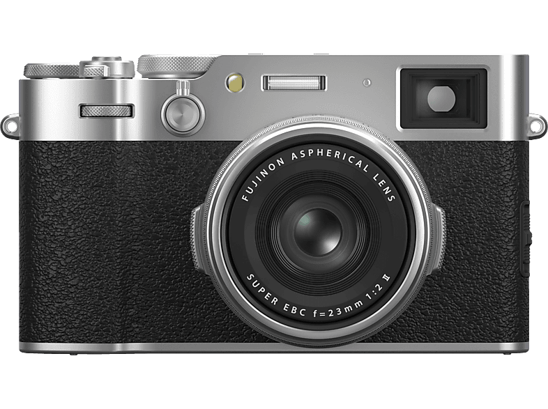 FUJIFILM X100VI Spiegellose Kompaktkamera Silber, Kein opt. Zoom, 7.6 cm (3 Zoll) 3:2, Touch-LC-Display, WLAN von FUJIFILM