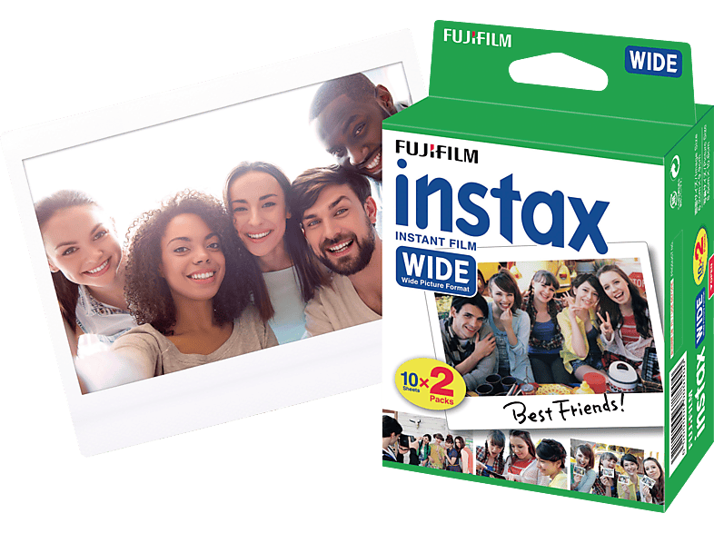 FUJIFILM instax WIDE Film Doppelpack Sofortbildfilm FUJIFILM instax WIDE Film Doppelpack Sofortbildfilm von FUJIFILM